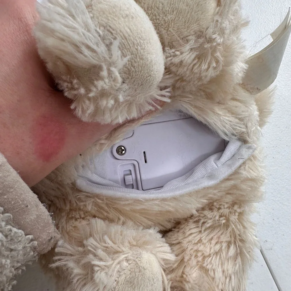 Mattel Barbie Plush Puppy Toy‎ Purple Bow Kiss Care Pet Vet Barking Beige 10